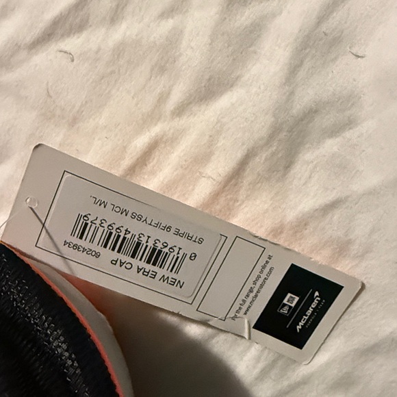 New mclaren Gray and Orange Cap - Picture 6 of 6